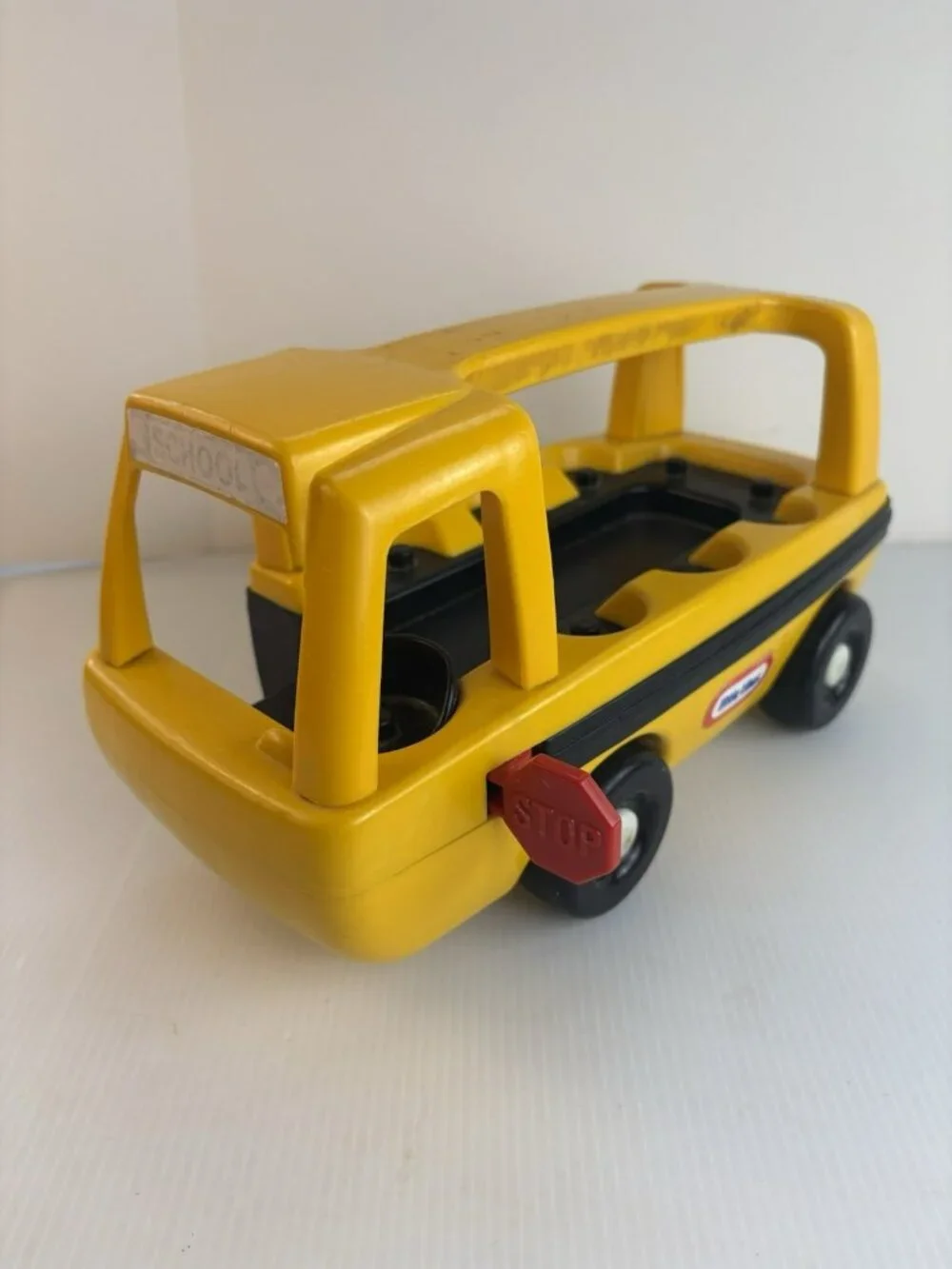 Vintage Little Tikes Toddle Tots Yellow School Bus 1980's